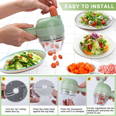 Veggie Slicer 4-1 Electric Cutter