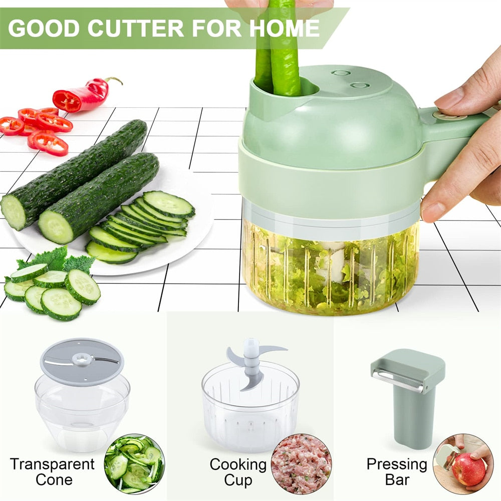 Veggie Slicer 4-1 Electric Cutter